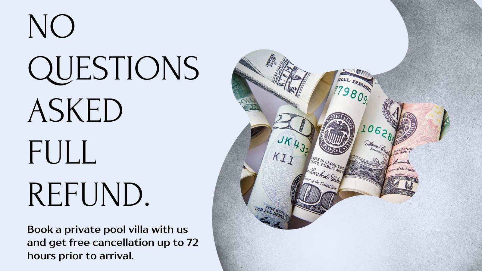 Special free cancellation rate for 2022