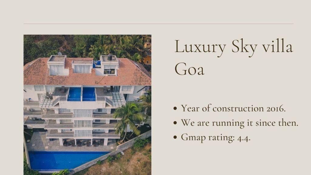 Luxury Villa Management Goa