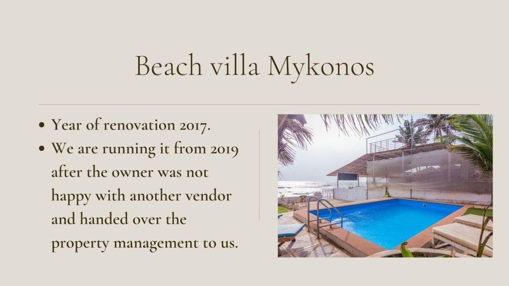 Luxury Villa Management Goa