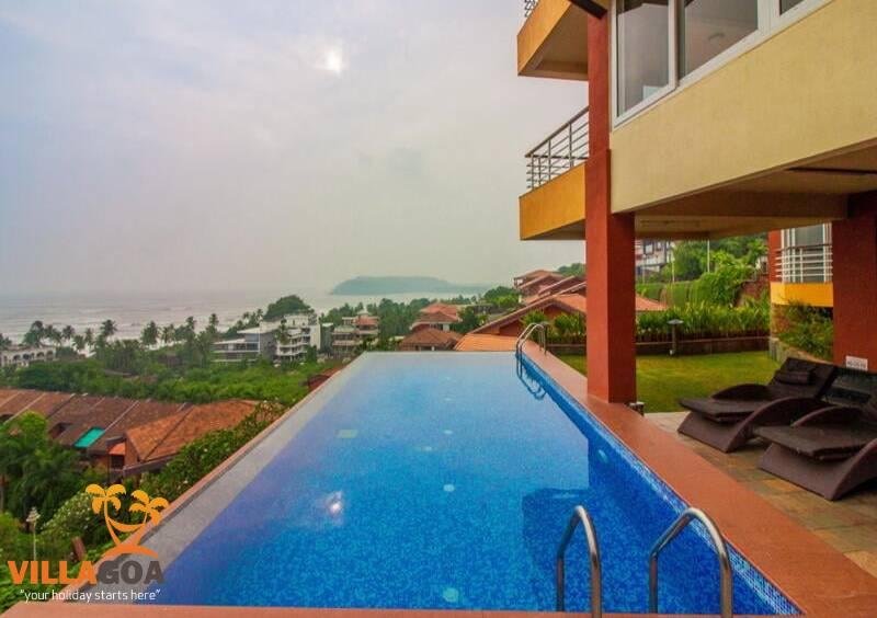 Luxury Sea View Villa Candolim Infinity