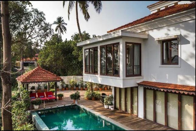 Villa Goa Heated Pool