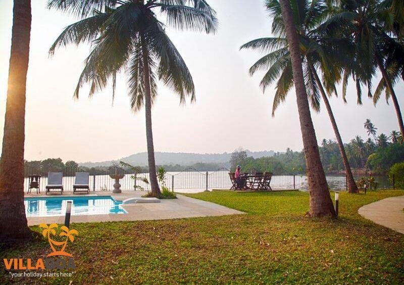 River View Villa Goa Candolim 4bhk River