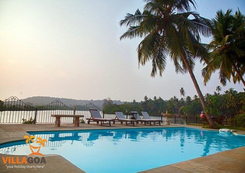 River View Villa Goa Candolim 4bhk River