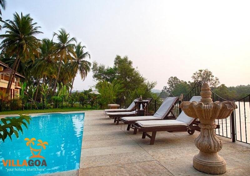 River View Villa Goa Candolim 4bhk River