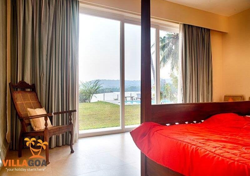 River View Villa Goa Candolim 4bhk River