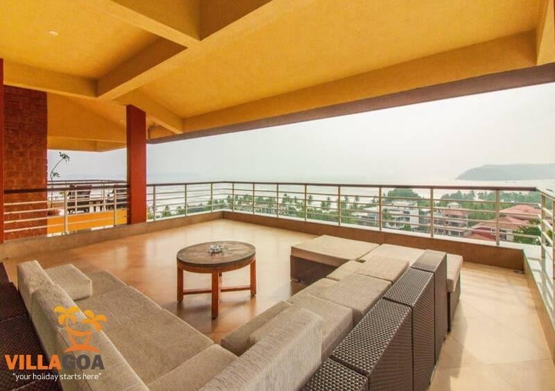 Luxury Sea View Villa Candolim Infinity