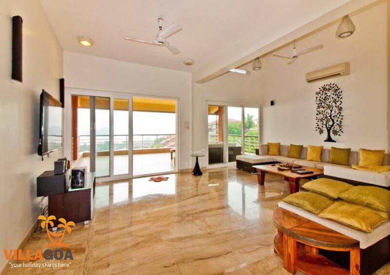 Luxury Sea View Villa Candolim Infinity