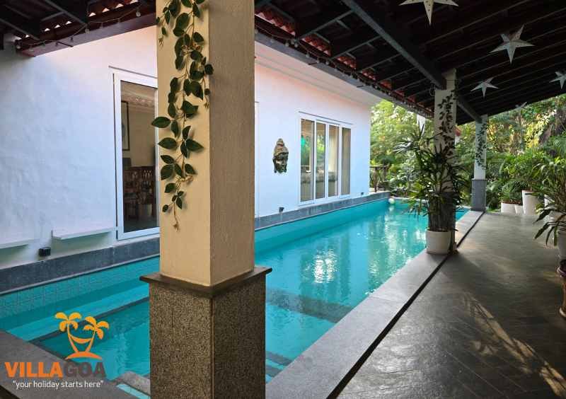 Vagator Beach Pool Villa Marigold